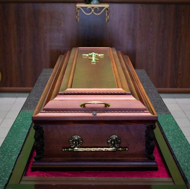 Кремационный гроб